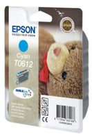 Epson Teddybear inktpatroon Cyan T0612 DURABrite Ultra Ink - thumbnail