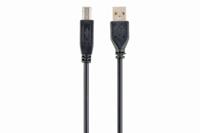 Gembird 4.5m USB 2.0 A/B M USB-kabel 4,5 m USB A USB B Zwart