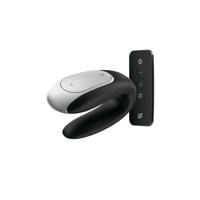 Paren Massager Satisfyer Double Fun Zwart