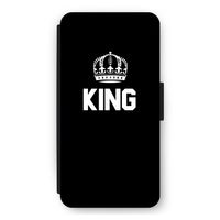 King zwart: iPhone 11 Flip Hoesje
