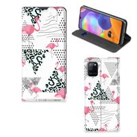 Samsung Galaxy A31 | Hoesje maken | Flamingo Triangle