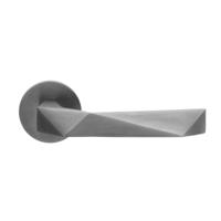 DND | Deurkruk | Luxury RR FI | Gun Metal PVD | Rond Rozet