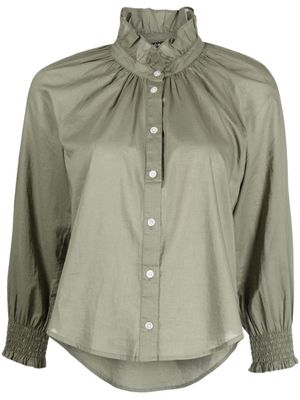 Veronica Beard Blouse met ruches - Groen