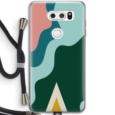 Noor B: LG V30 Transparant Hoesje met koord