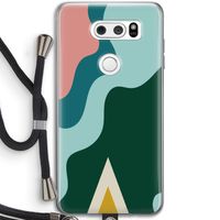 Noor B: LG V30 Transparant Hoesje met koord