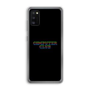 Retro: Samsung Galaxy A41 Transparant Hoesje