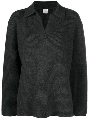 TOTEME pull en laine mélangée - Gris