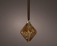 Micro led diamant 16 cm bruin warm wit
