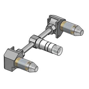 Hotbath inbouwdeel voor 3 gats inbouwkraan HBCB005T