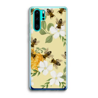 No flowers without bees: Huawei P30 Pro Transparant Hoesje