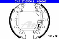 Remmenset, trommelrem ATE, u.a. für Fiat, Ford