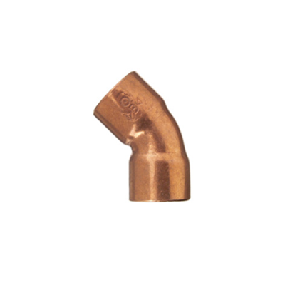 Cornat Cu-Soldeer Knie 2S 45Gr 15Mm (2St) - TD504115