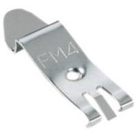 HellermannTyton DINClip-FM4 Extra bevestiging DIN-clip 1 stuk(s) - thumbnail