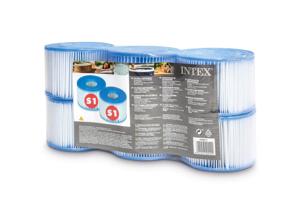 Filter Cartridge S1 Six Pack Shrink Wrap w/ Litho - Intex