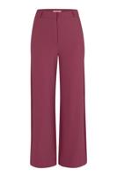 Luz twill trousers - vintage berry - 13360