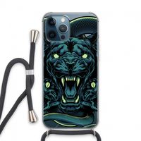 Cougar and Vipers: iPhone 13 Pro Max Transparant Hoesje met koord