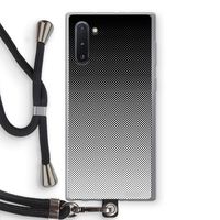 Musketon Halftone: Samsung Galaxy Note 10 Transparant Hoesje met koord