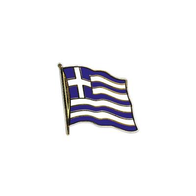 Pin broche speldje - Vlag Griekenland - 20 mm - Feestartikelen/verkleedspullen