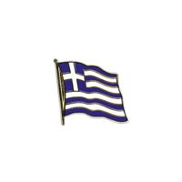 Pin broche speldje - Vlag Griekenland - 20 mm - Feestartikelen/verkleedspullen