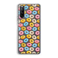 Pink donuts: Sony Xperia 10 III Transparant Hoesje