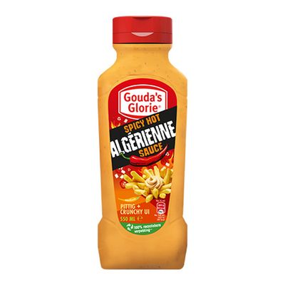 Gouda&apos;s Glorie - Spicy Hot Algerienne Sauce - 550ml