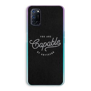 Capable: Oppo A72 Transparant Hoesje