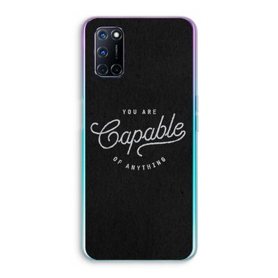 Capable: Oppo A72 Transparant Hoesje