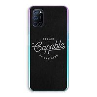 Capable: Oppo A72 Transparant Hoesje