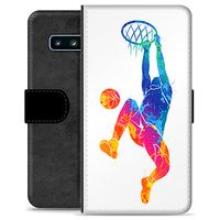 Samsung Galaxy S10+ Premium Wallet Hoesje - Slam Dunk