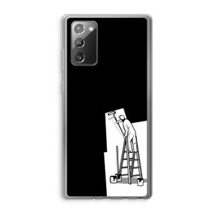 Musketon Painter: Samsung Galaxy Note 20 / Note 20 5G Transparant Hoesje