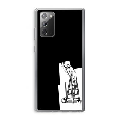 Musketon Painter: Samsung Galaxy Note 20 / Note 20 5G Transparant Hoesje