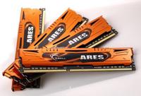G.Skill 32 GB DDR3-1600 Quad-Kit werkgeheugen F3-1600C10Q-32GAO, Ares-Serie, XMP - thumbnail