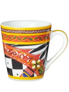 Dolce & Gabbana tasse Carretto Siciliano en porcelaine - Blanc