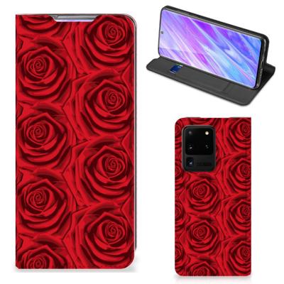 Samsung Galaxy S20 Ultra Smart Cover Red Roses Samsung Galaxy S20 Ultra Smart Cover Red Roses