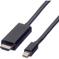 VALUE 11.99.5795 video kabel adapter 1 m Mini DisplayPort Zwart - thumbnail