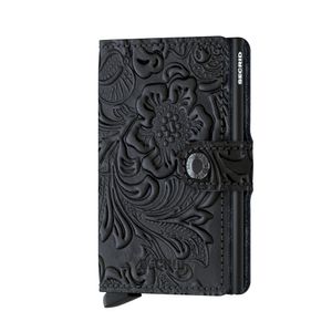 Secrid Mini Wallet Portemonnee Ornament Black