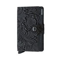 Secrid Mini Wallet Portemonnee Ornament Black - thumbnail