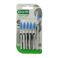 GUM Trav-ler ragers 2.6mm zwart 6 Stuks