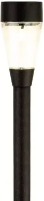 Lumineo solar tuinsteker 6 x 32 cm zwart