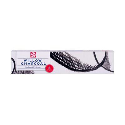 Talens medium houtskool 3 staafjes Talens medium houtskool 3 staafjes