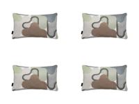 Sierkussen ca. 30x50 cm Grafi sage (4 stuks) Madison - Madison
