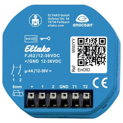 Eltako FJ62/12-36VDC Jaloezie- en rolluikactor Draadloos Inbouw (in muur)