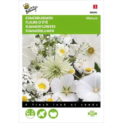 Zomerbloemen Witte Tinten