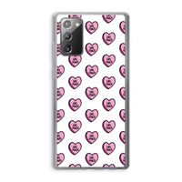 GIRL POWER: Samsung Galaxy Note 20 / Note 20 5G Transparant Hoesje