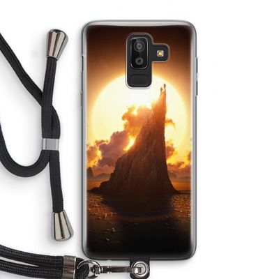 Children of the Sun: Samsung Galaxy J8 (2018) Transparant Hoesje met koord