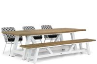 Lifestyle Crossway/Florence 260 cm dining tuinset 5-delig - thumbnail