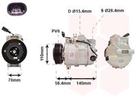 Van Wezel Airco compressor 5800K265 - thumbnail