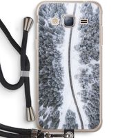 Snøfall: Samsung Galaxy J3 (2016) Transparant Hoesje met koord