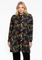 Yoek Blouse | Zwart | Maat 42/44
