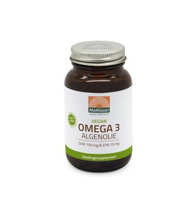 Vegan omega 3 algenolie DHA 150mg EPA 75mg